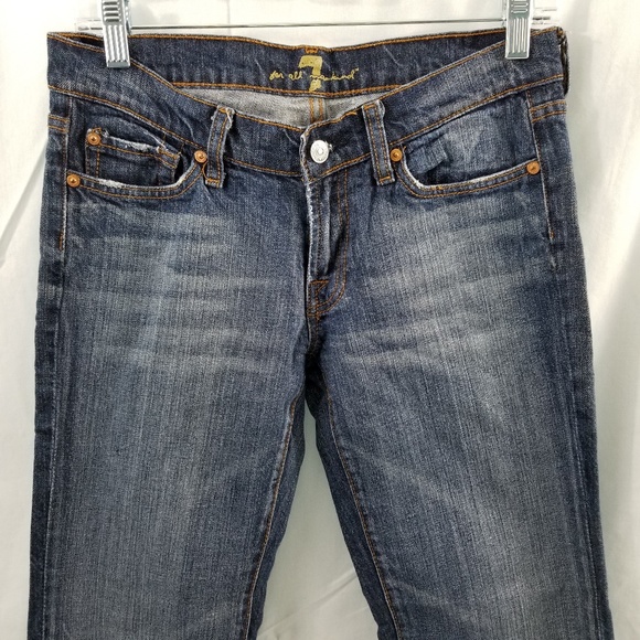 7 For All Mankind Bootcut Size 28x32 - Picture 2 of 8